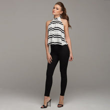Load image into Gallery viewer, MYLA HALTER STRIPE - CT025