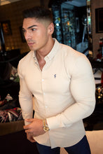 Load image into Gallery viewer, Father Sons Super Slim Scuba Taupe Long Sleeve Stretch - FS486