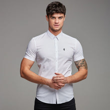 Load image into Gallery viewer, Father Sons Super Slim Stretch Classic White Short Sleeve - FS126 (PRE ORDER / DISPATCH DATE 17TH JULY)