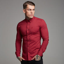 Load image into Gallery viewer, Father Sons Super Slim Stretch Classic Oxblood Red - FS141