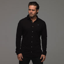 Load image into Gallery viewer, Father Sons Super Slim Black Jersey - FSH09