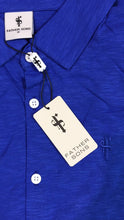 Load image into Gallery viewer, Father Sons Super Slim Royal Blue Jersey Short Sleeve - FSH013