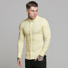 Load image into Gallery viewer, Father Sons Super Slim Ultra Stretch Yellow Long Sleeve - FS475