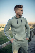 Load image into Gallery viewer, Father Sons Tapered Olive Hoodie Top - FSM003