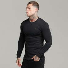 Load image into Gallery viewer, Father Sons Classic Black Super Slim Jumper - FSH409