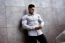 Load image into Gallery viewer, Father Sons Super Slim Luxe Ultra Stretch Light Grey - FS333