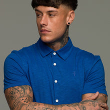 Load image into Gallery viewer, Father Sons Super Slim Royal Blue Jersey Short Sleeve - FSH013
